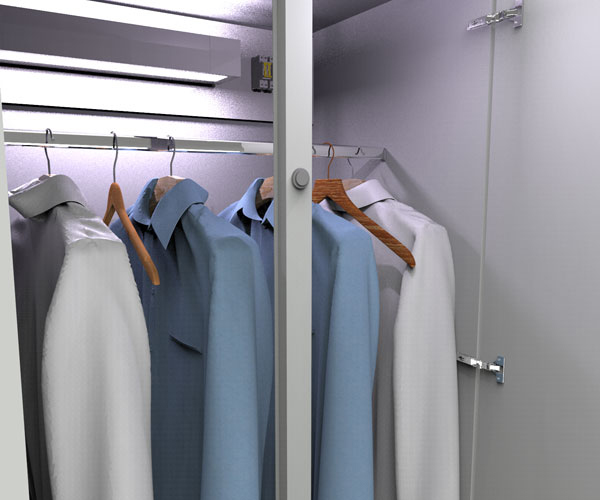 Шкаф для дезинфекции одежды персонала